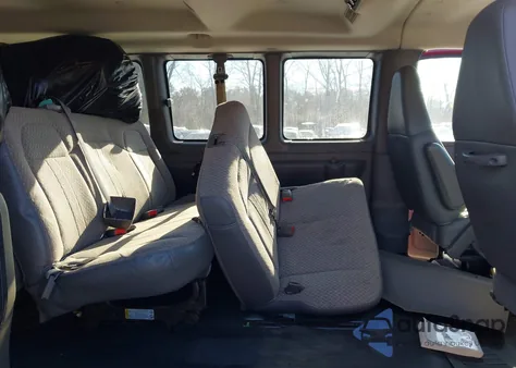 2008 Chevrolet Express Ls from USA, damaged, VIN 1GAHG35K081110488